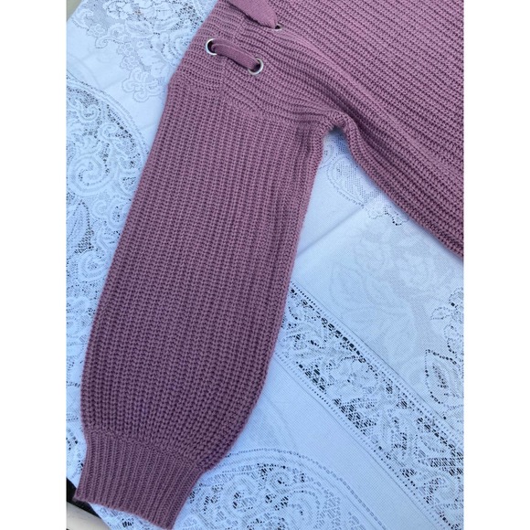 LUV NYC Purple‎ Sweater Size XL - Picture 6 of 7